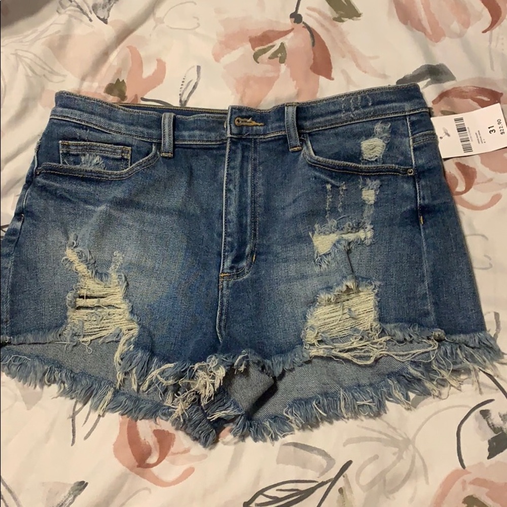 Forever 21 Denim High Waisted Shorts